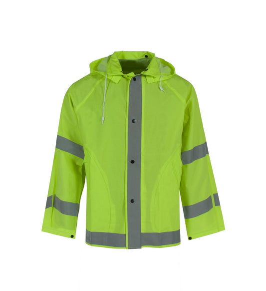 Neese Econo - Viz Series Jacket with Snap - On Hood and Reflective Tape - Bayou Tool