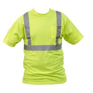 None Bon 34 - 197 Hi Vis Short Sleeve T Shirt - Large | Safety Tool for Pros - Bayou Tool