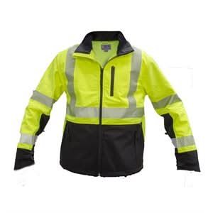 None Bon 34 - 213 Hi Vis Zipped Jacket - Large | Safety Tool for Pros - Bayou Tool