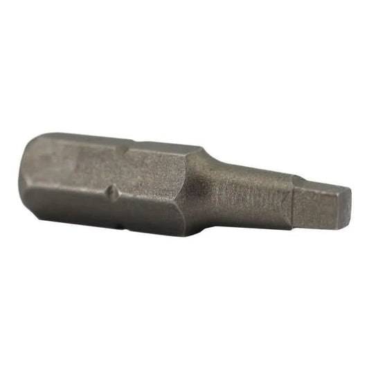 R1 X 1" Square Drive Insert Bit with 1/4" Hex Shank - High Performance & Durable Cutting Tool | Drill America - Bayou Tool