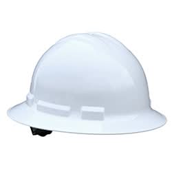 Radians - 4 White Pinlock Full Brim Hard Hat - High Visibility and Protection for the Perfect Workplace Safety Gear - Bayou Tool