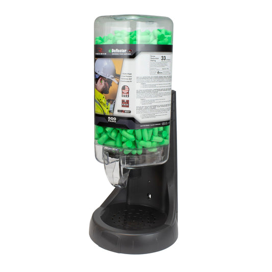 Radians 500 Pair Refillable Dispenser with Deflector FP90 Plugs - Bayou Tool