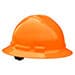 Radians 6 Pt Ratchet Full Brim Hard Hat - White Durable Head Protection for Safety on the Job - Bayou Tool