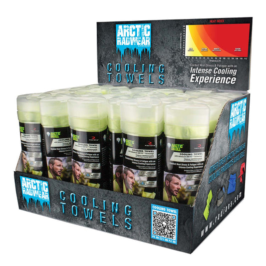 Radians Arctic Radwear® Cooling Towel Counter Display - Bayou Tool