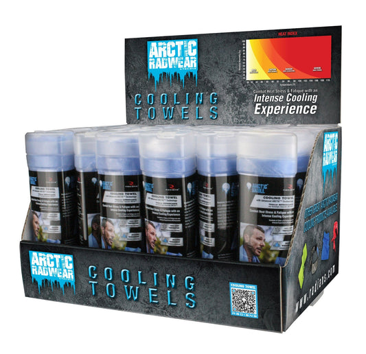 Radians Arctic Radwear® Cooling Towel Counter Display - Bayou Tool