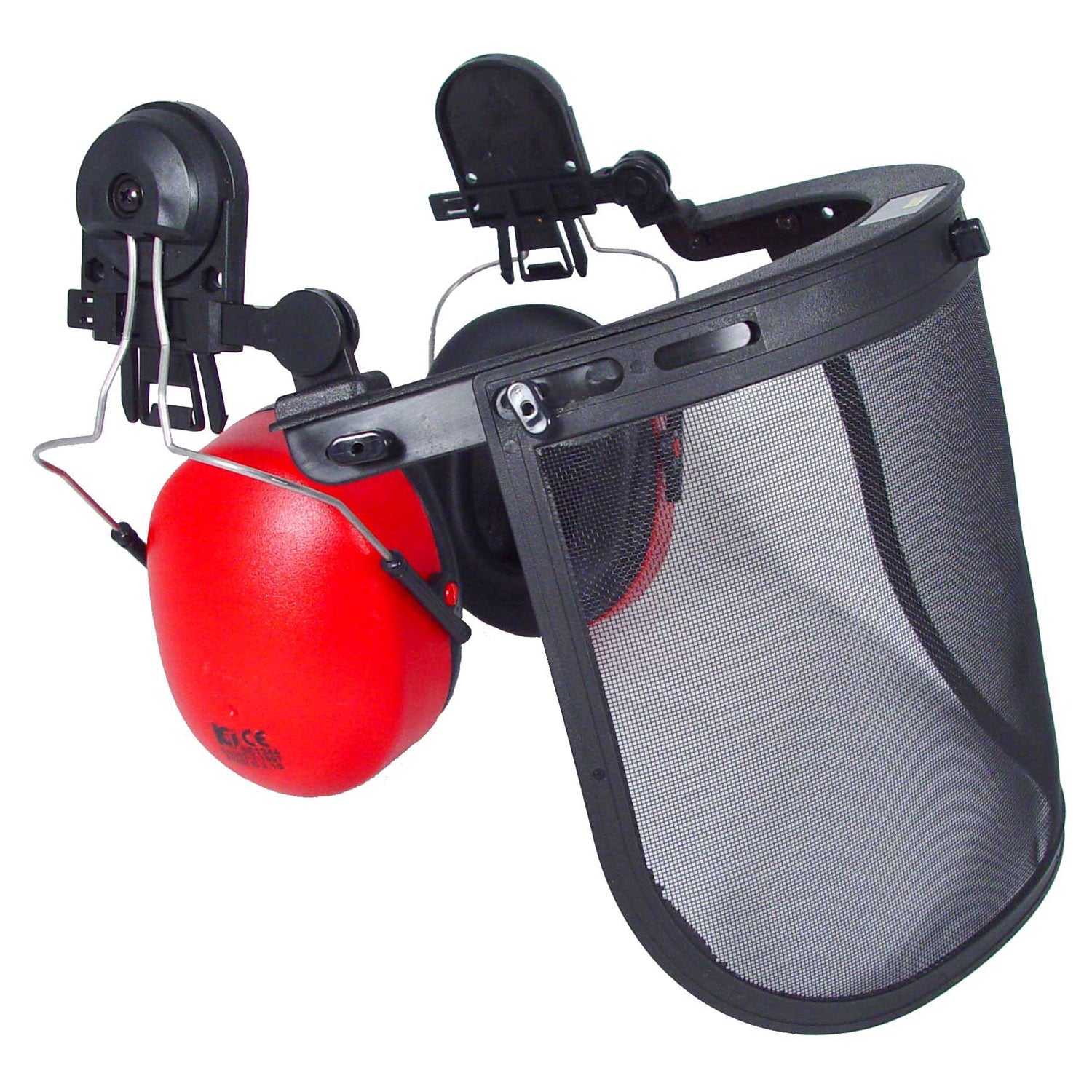 Radians Cap Adapter - Wire Mesh Visor & Cap Mount Earmuff - Bayou Tool