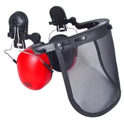 Radians Cap Adaptor Blade Visor with Muff - Perfect for Protection and Comfort - Bayou Tool