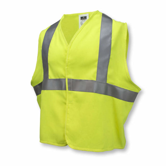 Radians Class 2 Modacrylic FR Vest - High Visibility Flame Resistant Safety Apparel - Bayou Tool
