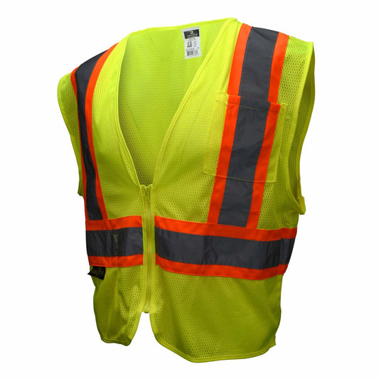 Radians Class 2 Safety Vest with Two Tone Trim - Bayou Tool