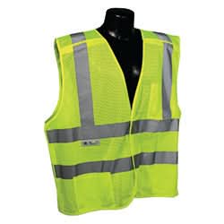 Radians - Class 2 Self Extinguishing Mesh Breakaway Vest - Bayou Tool