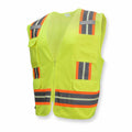 Radians Class 2 Surveyor Glow In The Dark Safety Vest - Bayou Tool