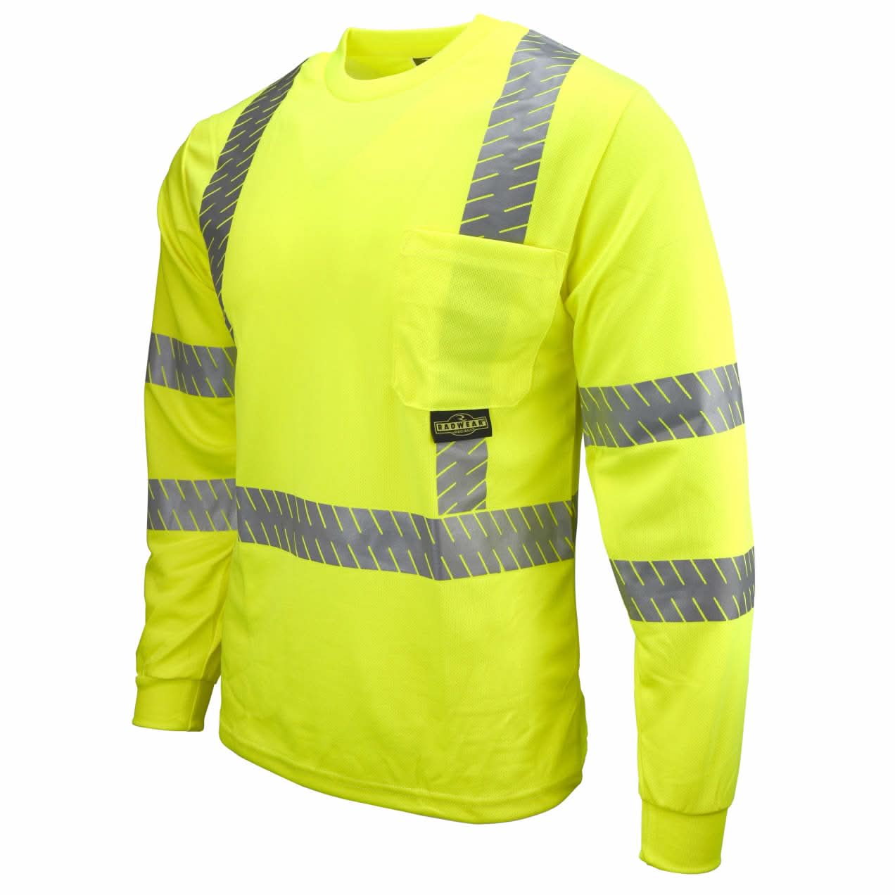 Radians Class 3 High Visibility Safety T-Shirt with Rad - Shade UV Protection - Bayou Tool