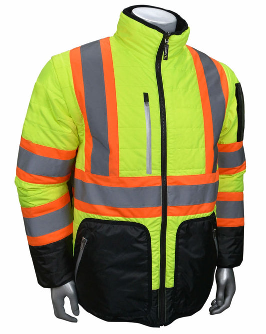 Radians - Class 3 Quilted Rev X - Back Jacket - Bayou Tool