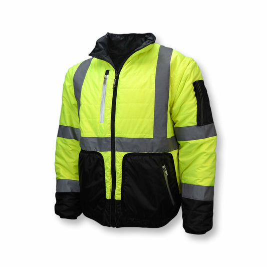 Radians - Class 3 Quilted Reversible Jacket - Bayou Tool