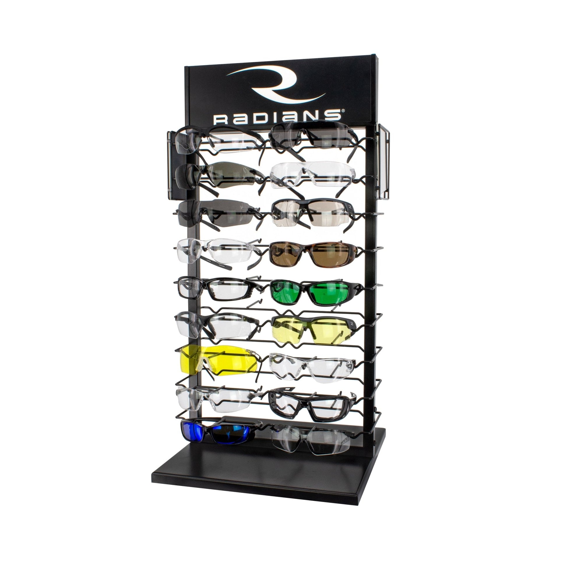 Radians EWDISP36 36 Unit Eyewear Spinner Display - Bayou Tool