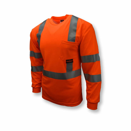 Radians Mens Class 3 Long Sleeve Max Dri T-Shirt - Bayou Tool