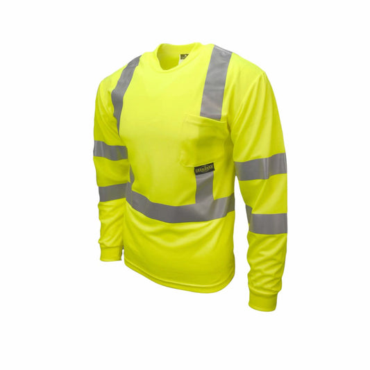Radians Mens Class 3 Long Sleeve Max Dri T-Shirt - Bayou Tool