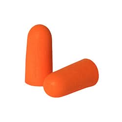 Radians Orange Taper Plugs - 32 NRR Noise Reduction - Uncorded for Easy Use - Bayou Tool
