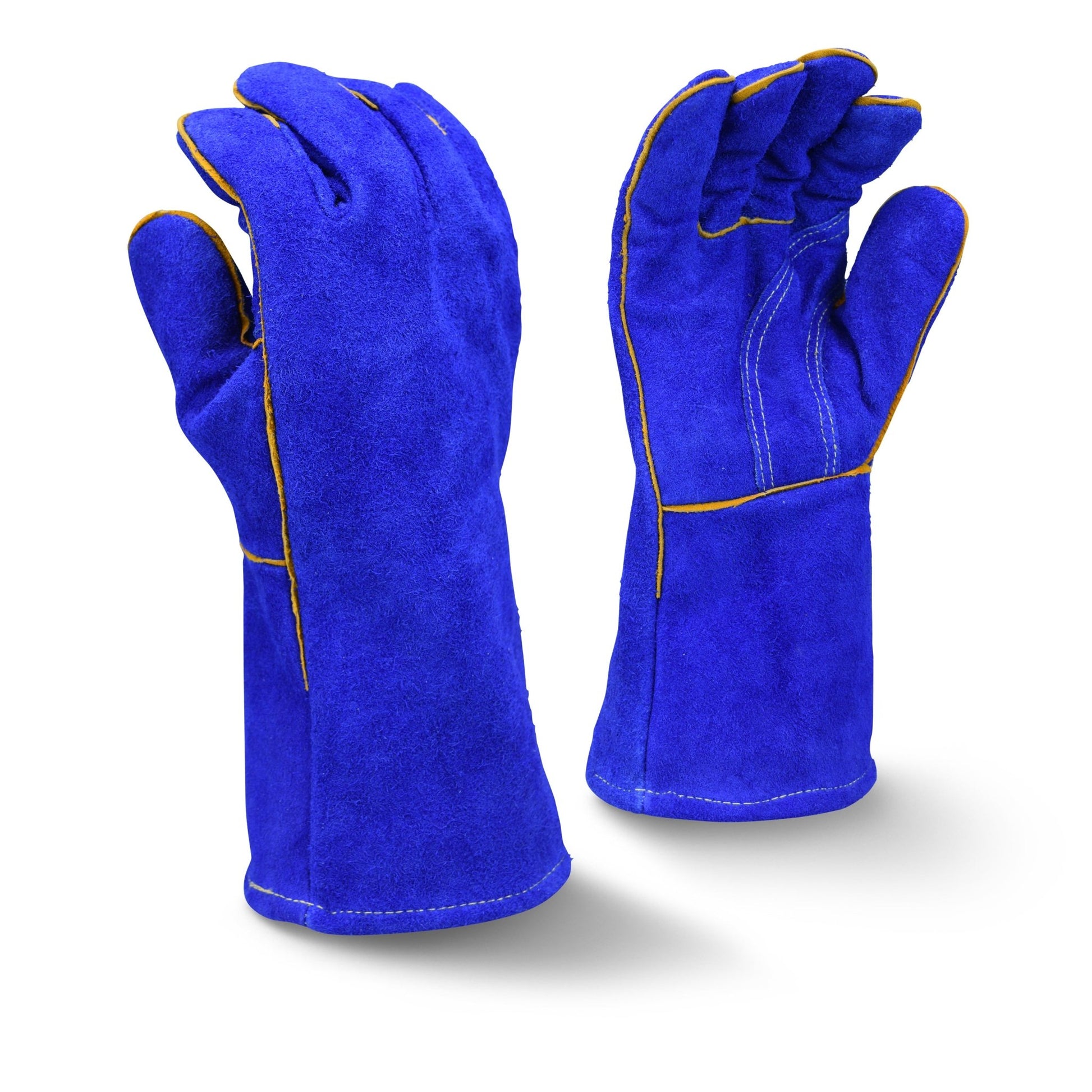Radians RWG5210 Blue Regular Shoulder Split Leather Welding Glove - Bayou Tool