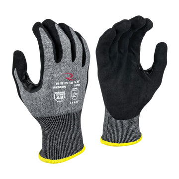 Radians RWG589 Cut Protection Level A9 Sandy Foam Nitrile Coated Glove - Bayou Tool