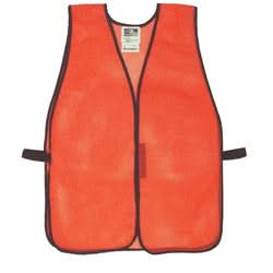 radians - Safety Vest Orange Mesh No Tape - Bayou Tool
