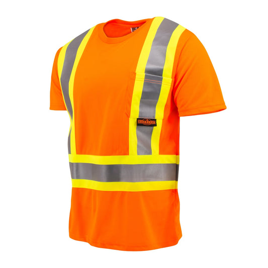 Radians ST11X Class 2 Short Sleeve Safety T-Shirt X - Back - Bayou Tool