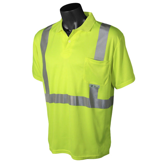 Radians ST12 Class 2 High Visibility Safety Short Sleeve Polo - Bayou Tool