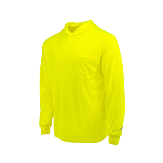 Radians ST61 - N Hooded Non Rated Mesh Long Sleeve T-Shirt w/ UV Protection - Bayou Tool