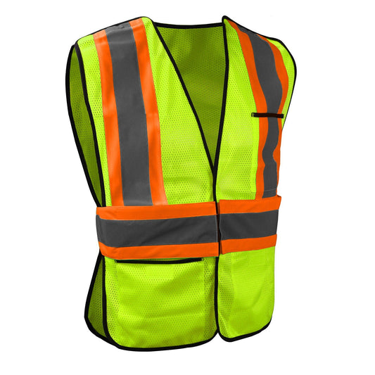 Radians SV010X - 1 Economy Break Away Vest X - Back - Bayou Tool