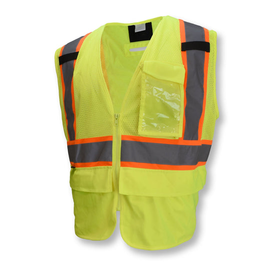 Radians SV272T - 2 Multipurpose Surveyor Tether Vest with Contrasting Trim - Bayou Tool