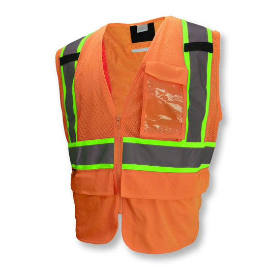 Radians SV272T - 2 Multipurpose Surveyor Tether Vest with Contrasting Trim - Bayou Tool