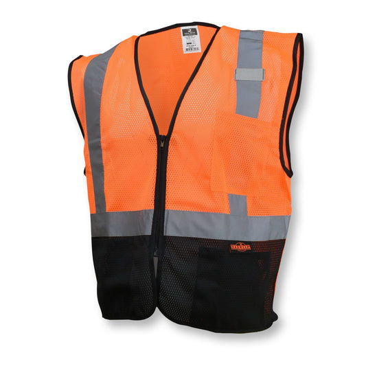 Radians SV3B Color - Blocked Economy Mesh Safety Vest - Bayou Tool