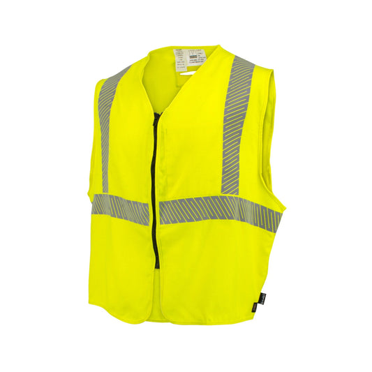 Radians SV99A - 2SZGSFR 5.7 oz Class 2 AR/FR Vest with Segmented Reflective Tape - Bayou Tool