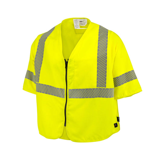 Radians SV99A - 3SZGSFR 5.7 oz Class 3 AR/FR Vest with Segmented Reflective Tape - Bayou Tool