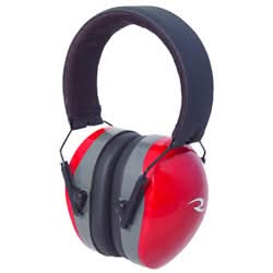 Radians - TRPX Red Earmuff Clamshell Protective Winter Gear for All - Day Comfort - Bayou Tool