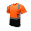 Radians Type R Class 2 Short Sleeve Black Bottom T-Shirt - Bayou Tool