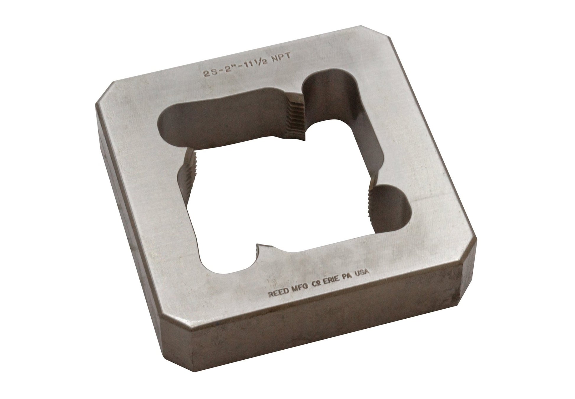 REED 54726" 2" Pipe Die-Npt 4" X 4" Precision Drilling Tool for Water Service Installations - Bayou Tool
