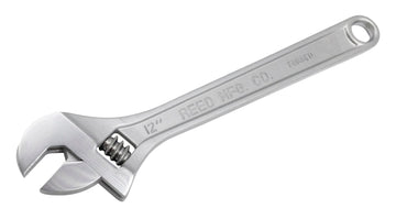REED Cw12 12" Adjustable Wrench Designed for Use in Brass Coupling and Threaded Pipework - Bayou Tool