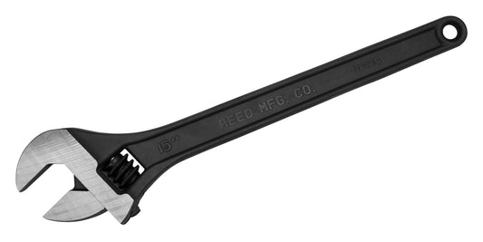 REED Cwb15" 15" Black Adjustable Wrench Industrial Replacement Part for Pipe and Frame Units - Bayou Tool
