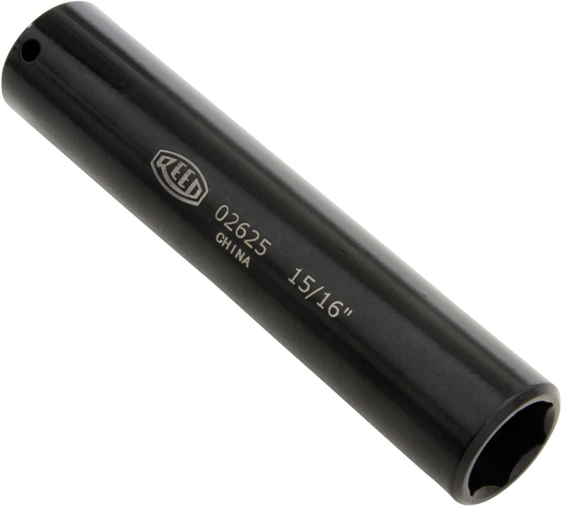 REED Eds15 Deep Socket 15/16 Industrial Tool for Plumbing, Pipefitting, and Utility Use - Bayou Tool