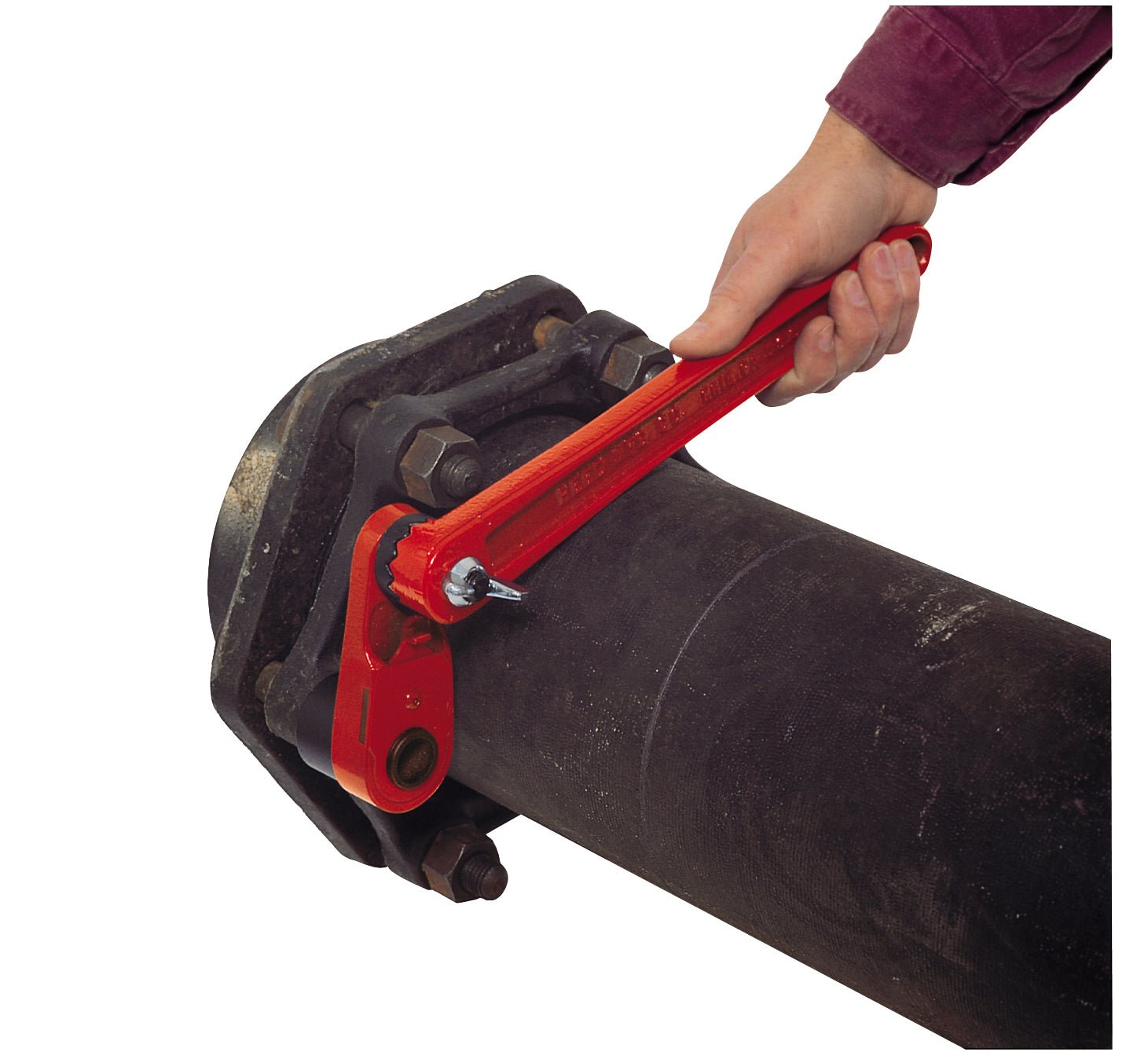 REED L564 Adjustable Hndle - Cast Qk Rel Industrial Tool for Plumbing, Pipefitting, and Mechanical Use - Bayou Tool