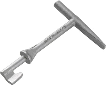 REED Mkdt Ductile T Meter Lid Key Industrial Tool for Plumbing, Pipefitting, and Mechanical Use - Bayou Tool