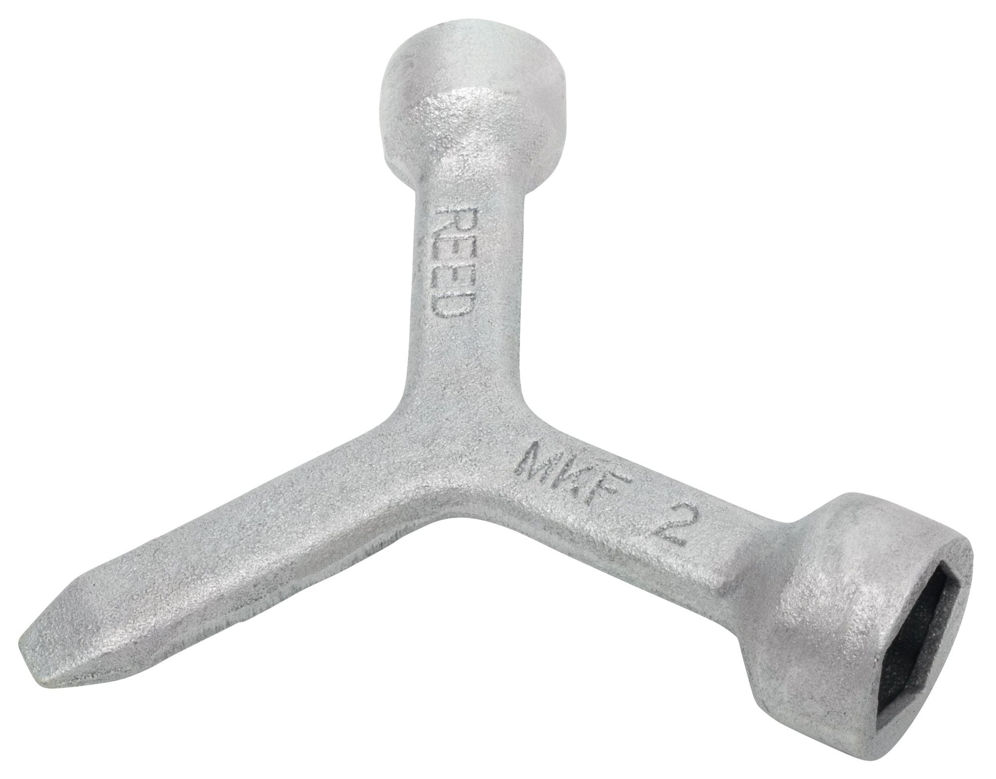 REED Mkf2 Meter Box Key Industrial Tool for Plumbing, Pipefitting, and Mechanical Use - Bayou Tool