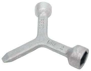 REED Mkf2 Meter Box Key Industrial Tool for Plumbing, Pipefitting, and Mechanical Use - Bayou Tool