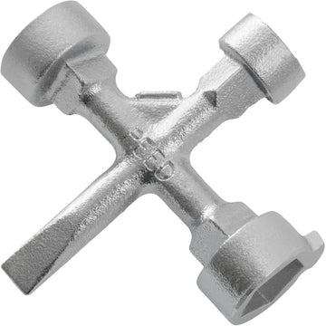 REED Multi - Purpose Pentagon Meter Key Versatile Access Tool for Utility Boxes and Valves - Bayou Tool