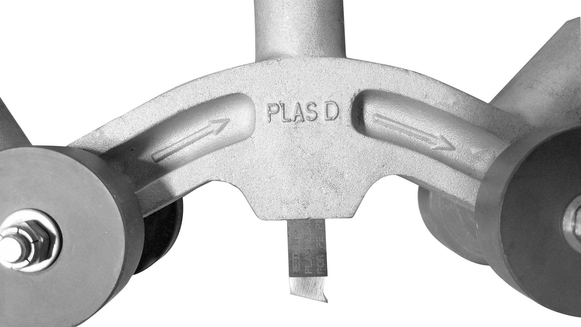 REED Plasticd D Sec Large Dia Pipe Cutr Industrial Tool for Plumbing, Pipefitting, and Utility Use - Bayou Tool