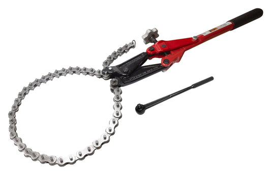 REED Snap Cutter With 15" Chain Industrial-Grade Drill Head for Pipe Work - Bayou Tool