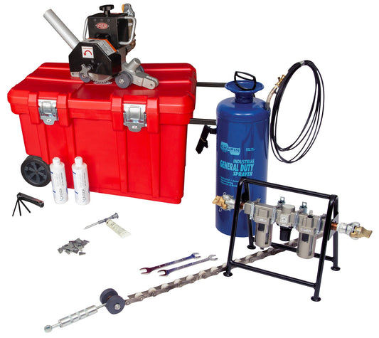 REED Upc616 6 - 16" Air Powered Pipe Ctr Industrial Tool for Plumbing, Pipefitting, and Utility Work - Bayou Tool