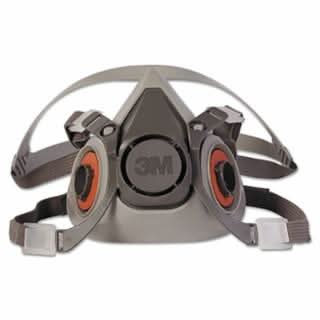 Reusable Half Facepiece Respirator 6000 Series - Medium, Gas & Vapor Protection - Bayou Tool