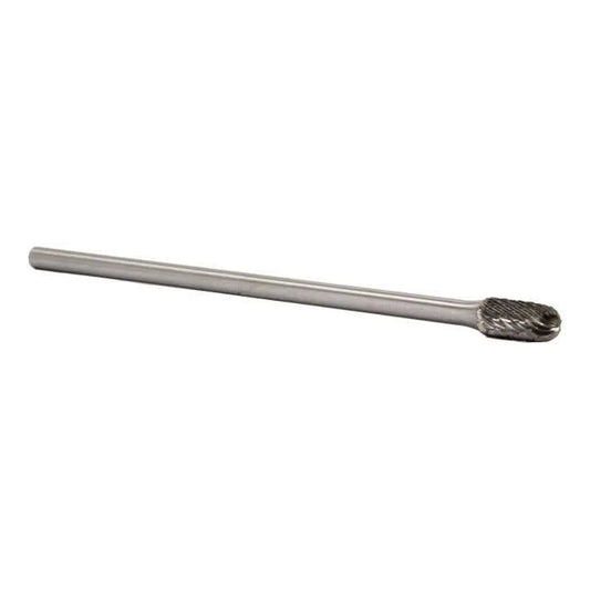 SC - 1 1/4" X 5/8" X 6" Long Shank Cylindrical Radius End Carbide Bur 1/4" Shank - High Performance & Durable Cutting Tool | Drill America - Bayou Tool